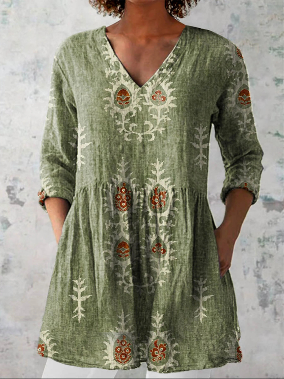 Blair | Blusa larga con estampado con mucho carácter