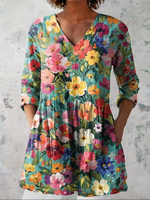 Keira | Blusa larga con estampado con mucho carácter