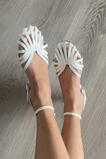 Vittoria | Sandalias Joya Doradas