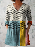 Nola | Blusa larga con estampado con mucho carácter