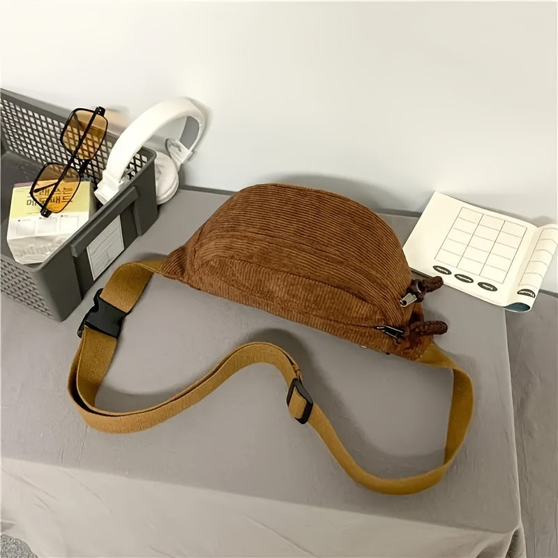 Petra | Bolso de Hombro de Pana
