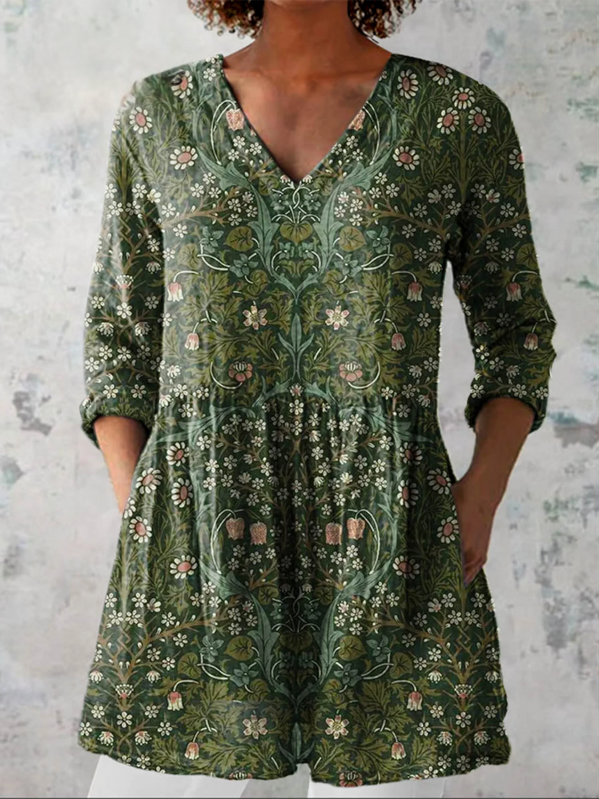Skye | Blusa larga con estampado con mucho carácter