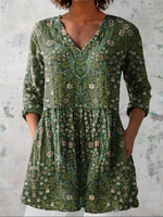 Skye | Blusa larga con estampado con mucho carácter