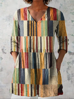 Avery | Blusa larga con estampado con mucho carácter