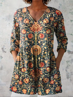 Liora | Blusa larga con estampado con mucho carácter