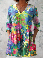Eden | Blusa larga con estampado con mucho carácter