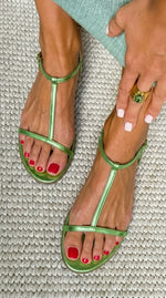 Rosalba | Sandalias Doradas Primavera