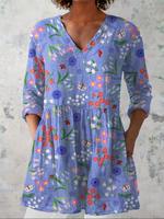 Amelie | Blusa larga con estampado con mucho carácter