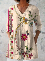 Aria | Blusa larga con estampado con mucho carácter