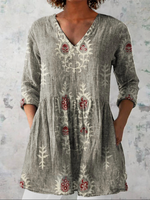Blair | Blusa larga con estampado con mucho carácter