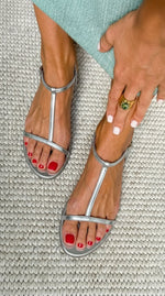 Rosalba | Sandalias Doradas Primavera