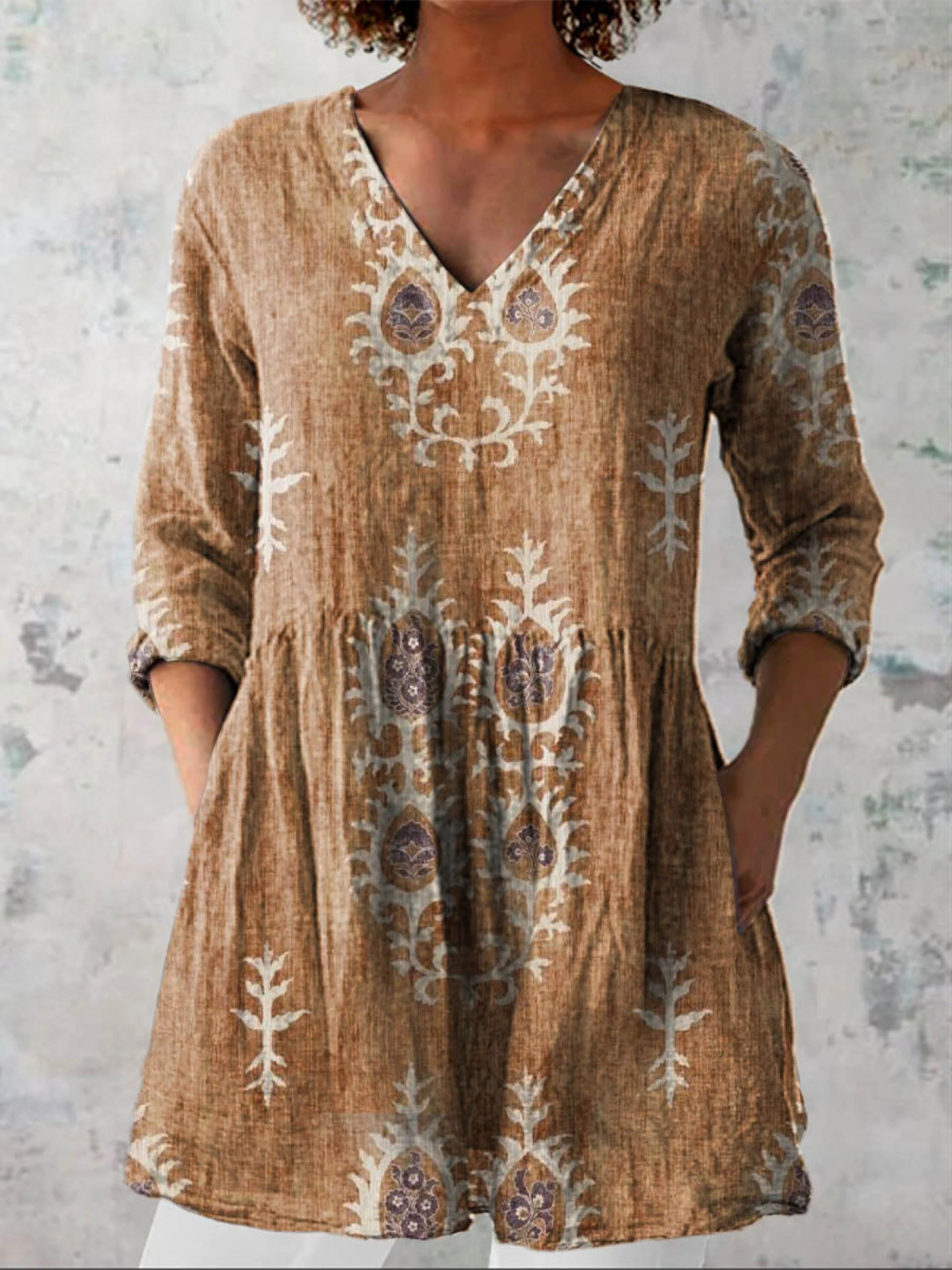 Blair | Blusa larga con estampado con mucho carácter