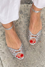 Isadora | Sandalias Trenzadas Doradas