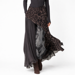 Nova | Vestido Largo Estampado Leopardo