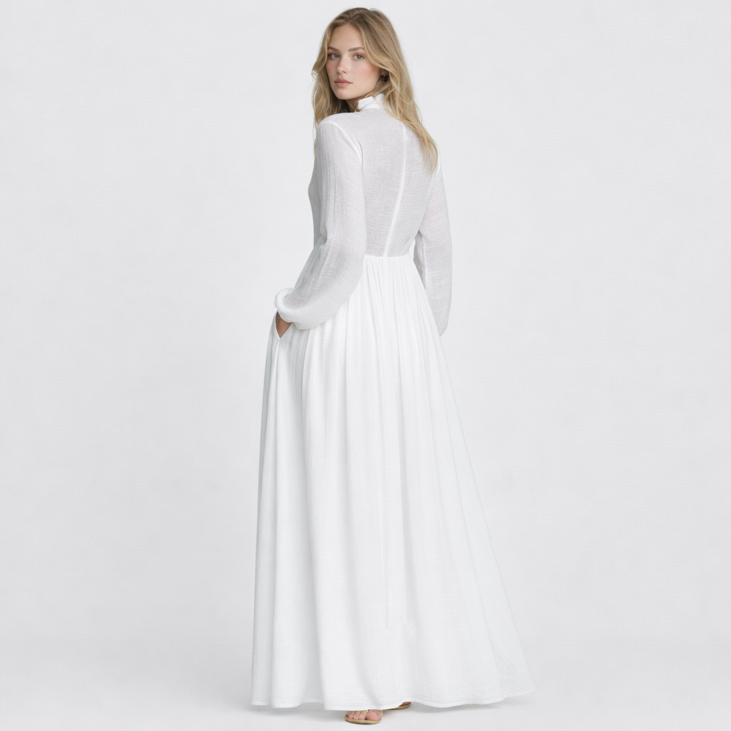 Elisa | Vestido Largo Patchwork
