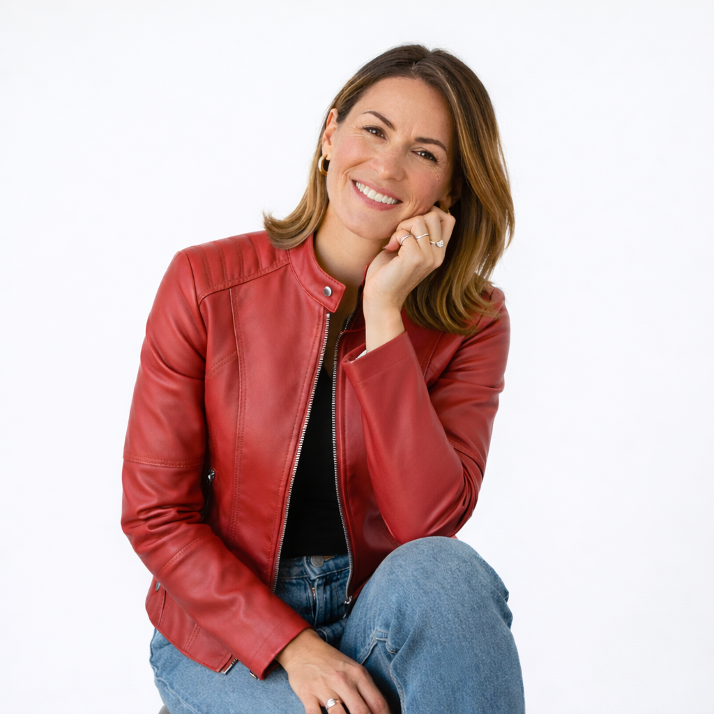 Romina | Abrigo Casual de Cuero