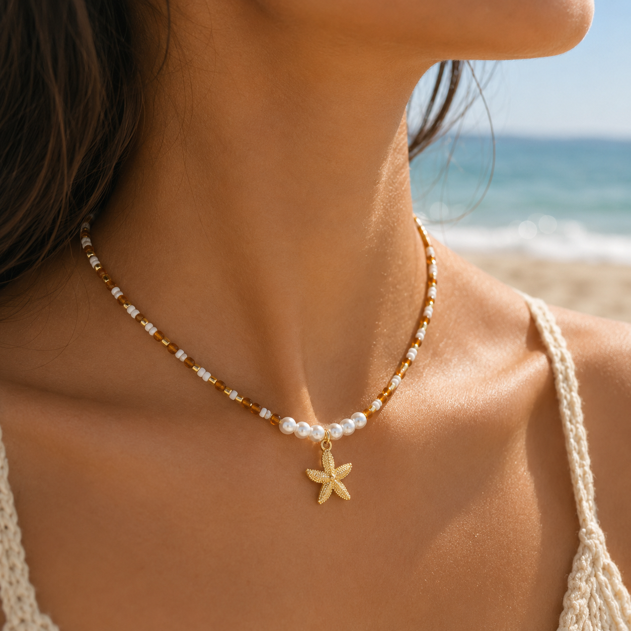 Collar Colgante de Concha Sueños Oceánicos