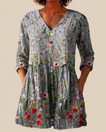 Sloane | Blusa larga con estampado con mucho carácter