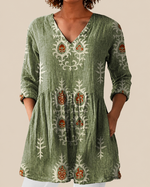 Blair | Blusa larga con estampado con mucho carácter