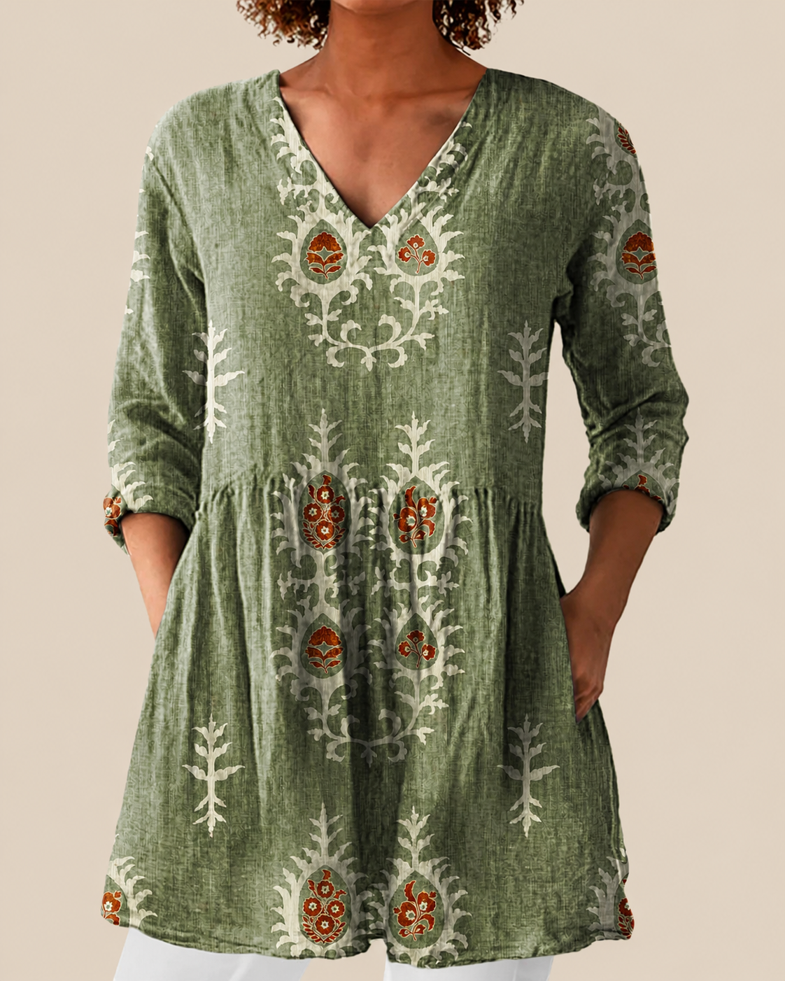 Blair | Blusa larga con estampado con mucho carácter