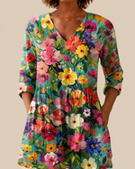 Keira | Blusa larga con estampado con mucho carácter