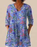 Amelie | Blusa larga con estampado con mucho carácter
