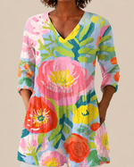 Ayra | Blusa larga con estampado con mucho carácter