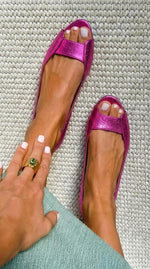 Adelina | Sandalias Doradas Comodidad Chic