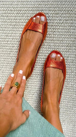 Adelina | Sandalias Doradas Comodidad Chic