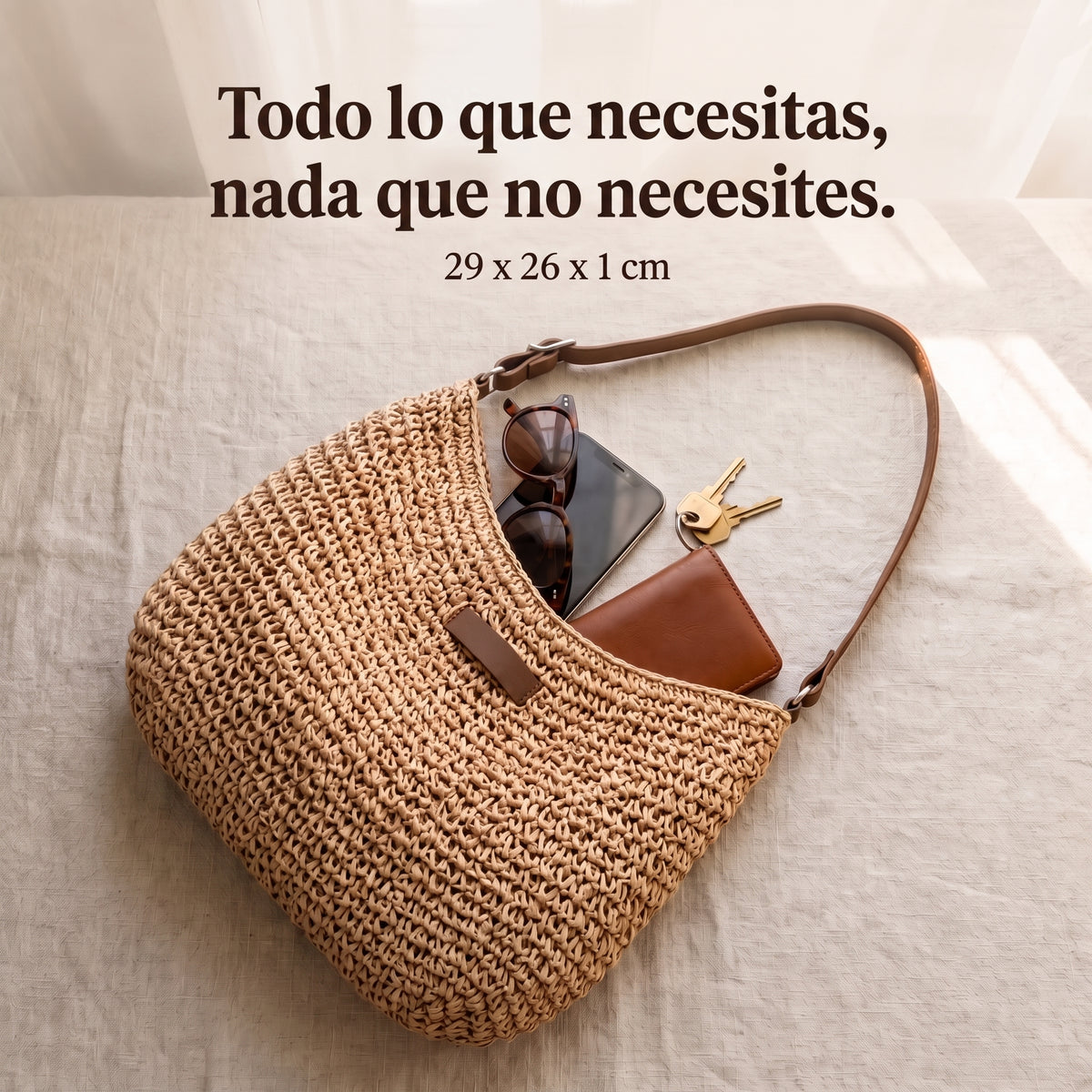 Simona | Bolso Trenzado Elegante