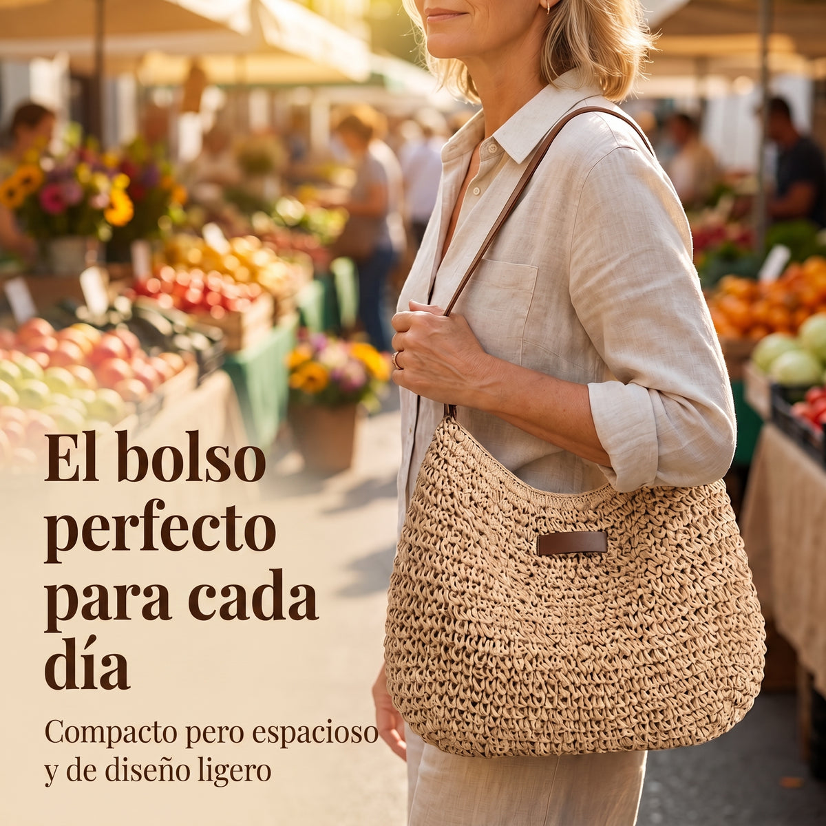 Simona | Bolso Trenzado Elegante