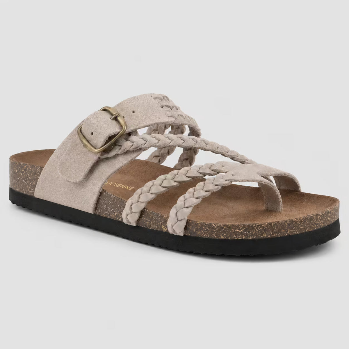 Sandalias de Mujer de Cuero Trenzado