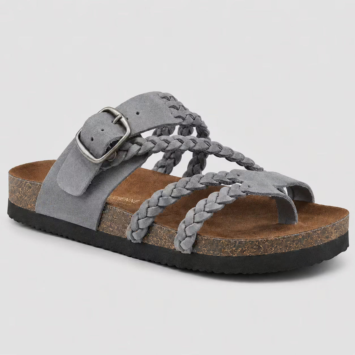 Sandalias de Mujer de Cuero Trenzado
