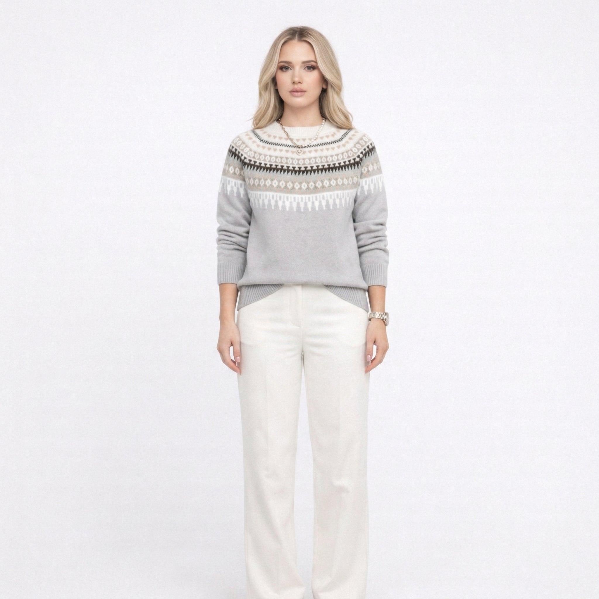 Gemma | Jersey Cuello Redondo