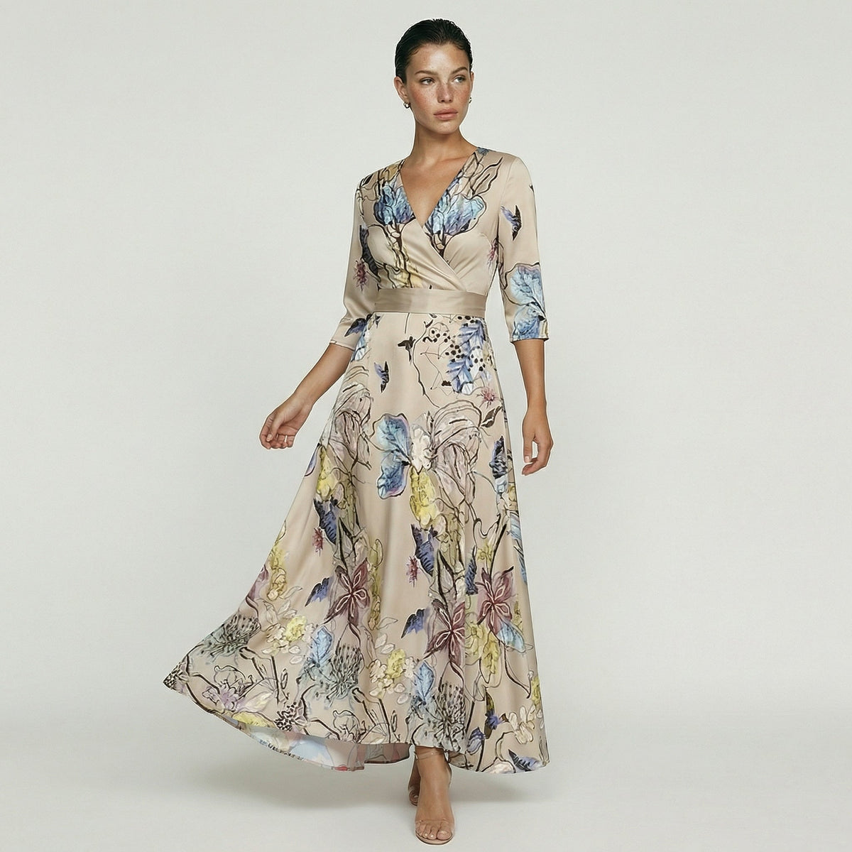 Emmy | Vestido Floral de Lujo