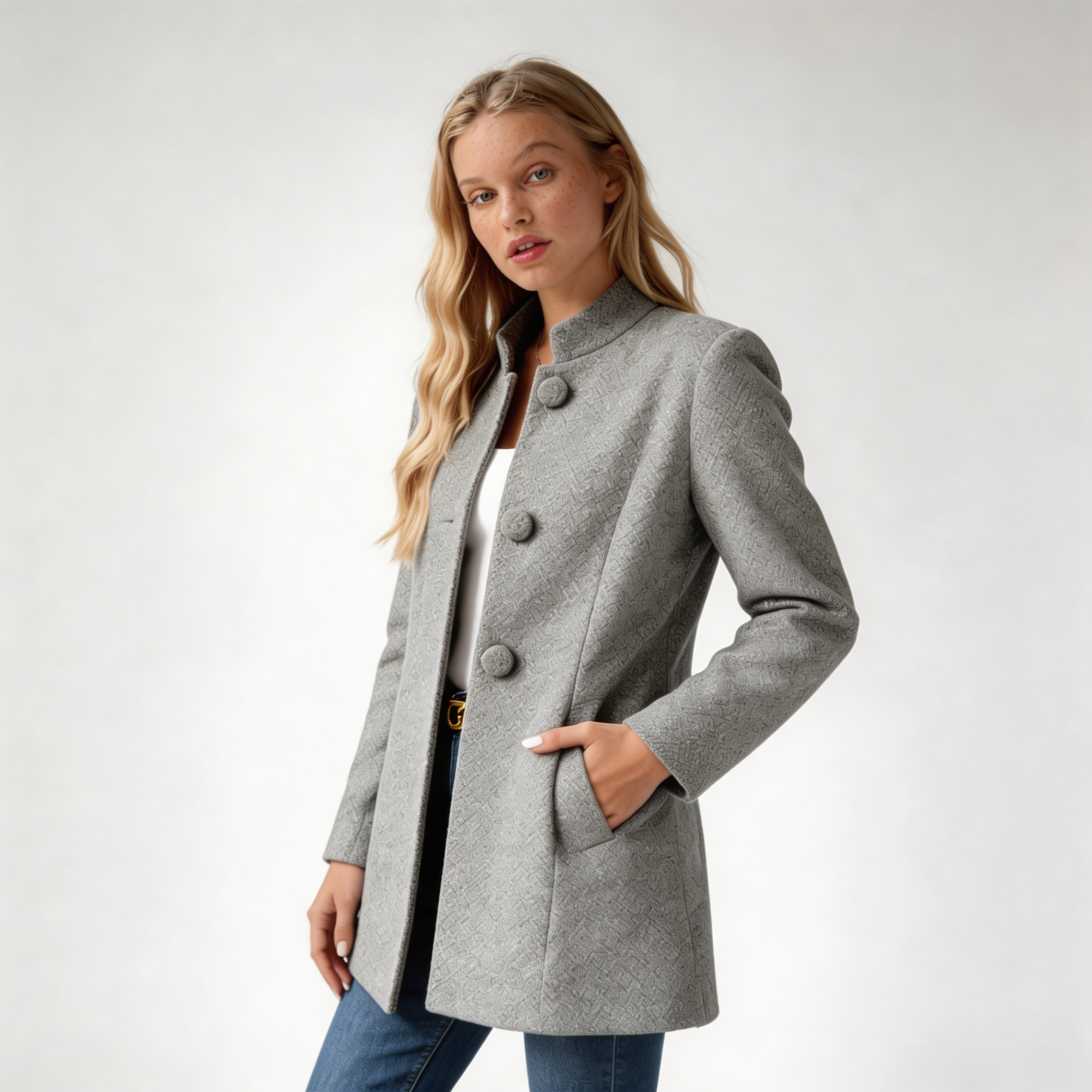 Sofia | Abrigo de Invierno con Botones para Mujer