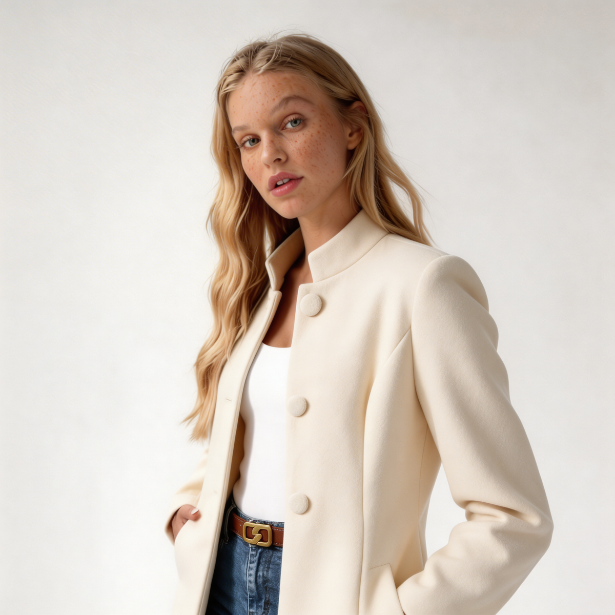 Sofia | Abrigo de Invierno con Botones para Mujer