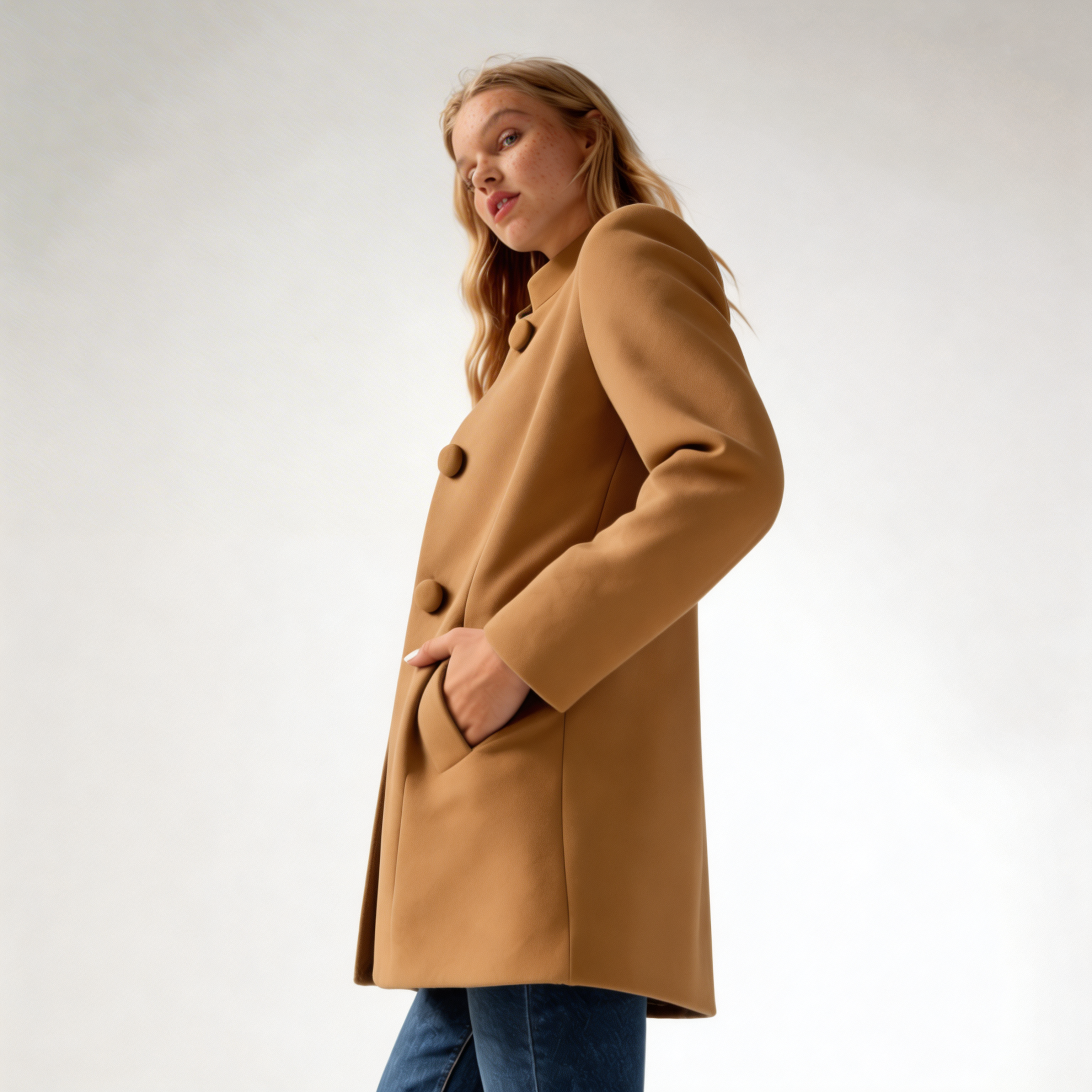 Sofia | Abrigo de Invierno con Botones para Mujer