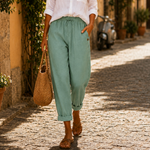 Rosa | Pantalón ligero de lino